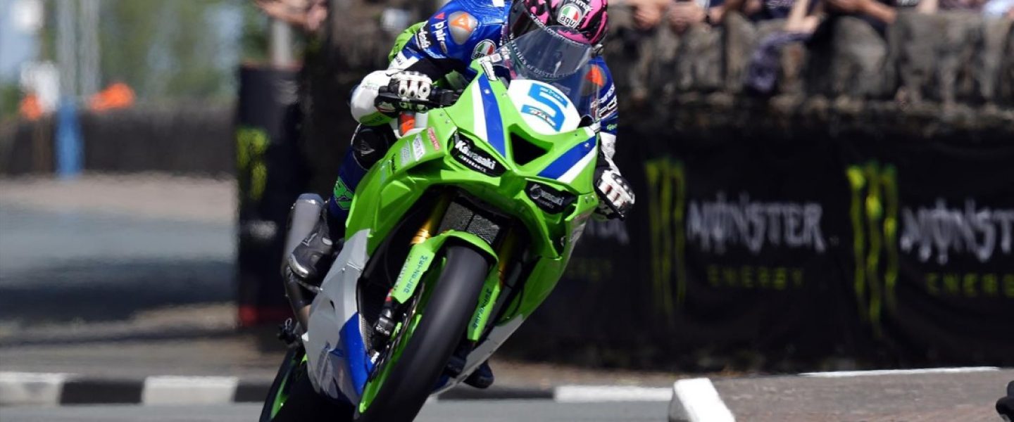 Bournemouth Kawasaki and James Hillier Reunite for Isle of Man TT!